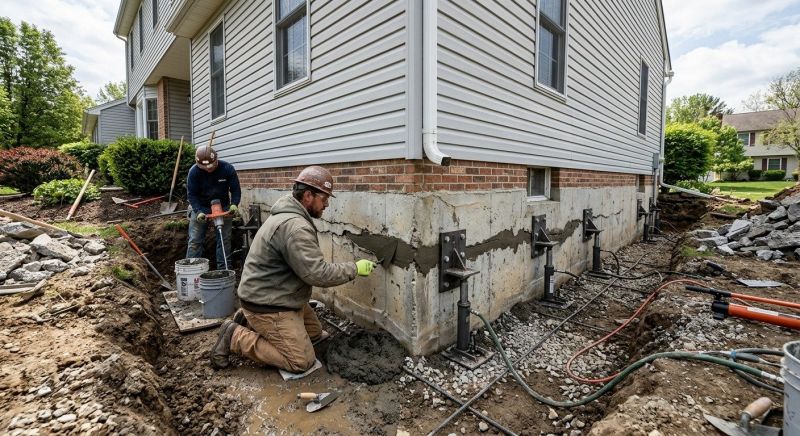 Basement Foundation Repair in Coventry, CT