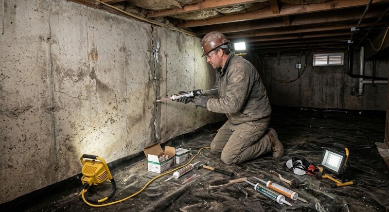 Basement Foundation Repair in Springfield, MA