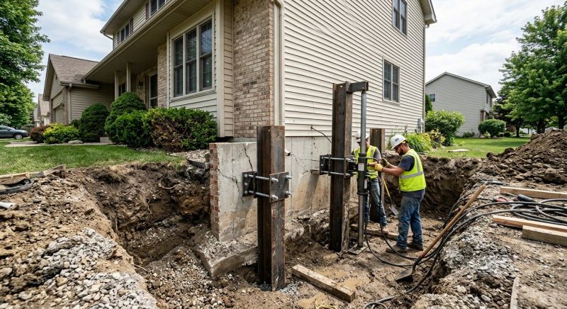 Basement Underpinning in Ellington, CT