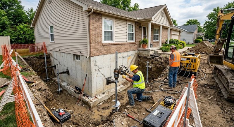 Building Foundation Repair in Brimfield, MA