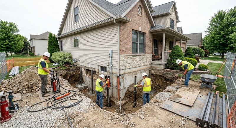Building Foundation Repair in Coventry, CT