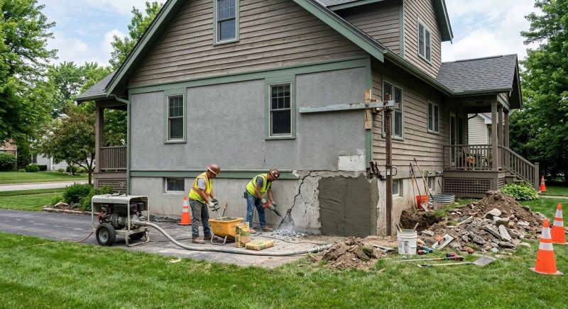 Building Foundation Repair in Hebron, CT