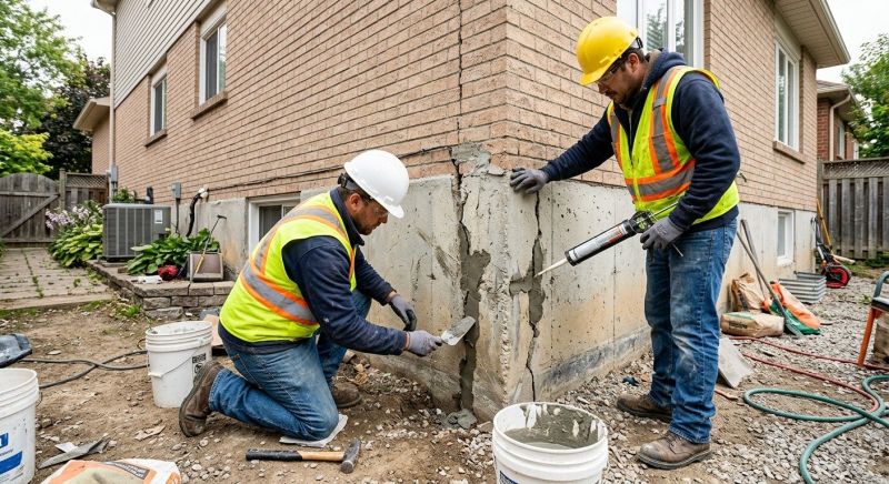 Building Foundation Repair in North Canton, CT