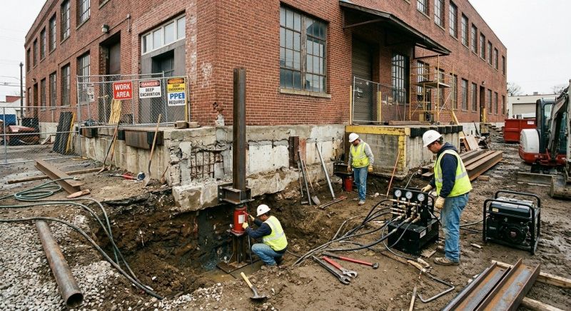 Building Foundation Repair in Springfield, MA