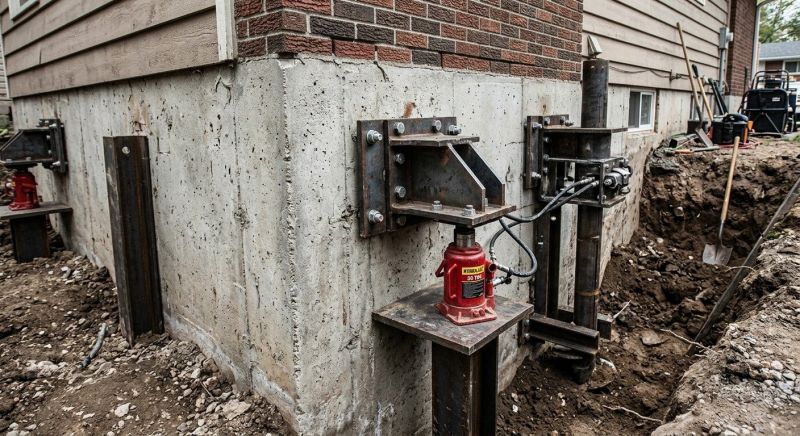 Concrete Foundation Leveling in Simsbury, CT