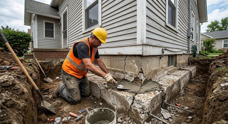 Concrete Foundation Repair in Coventry, CT