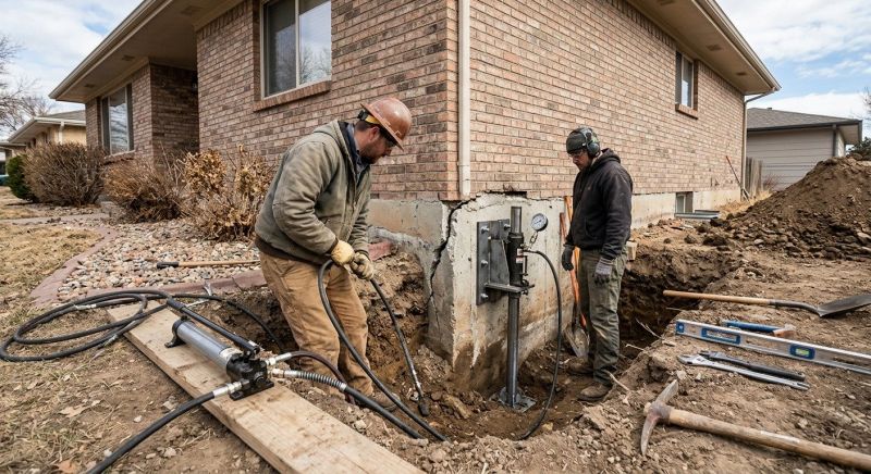 Concrete Foundation Repair in Glastonbury, CT