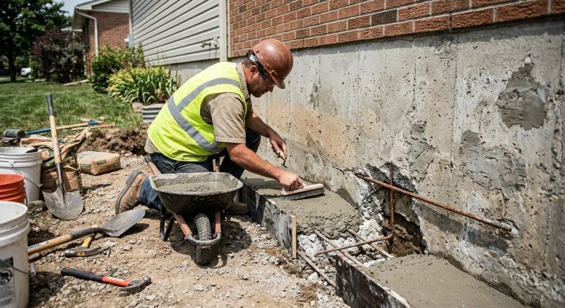 Concrete Foundation Repair in Hebron, CT