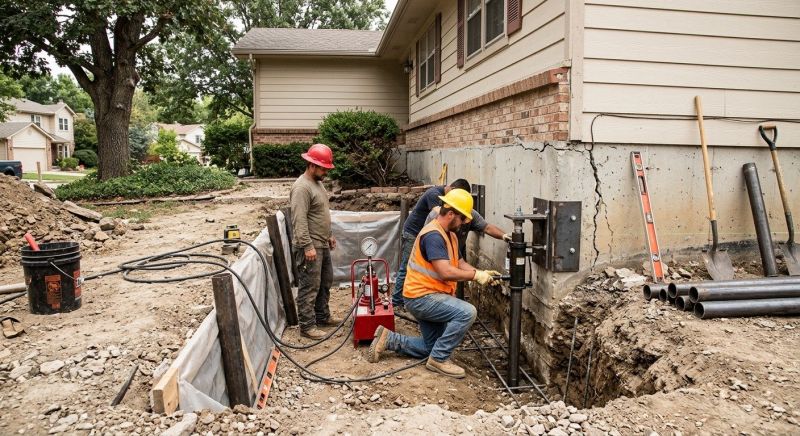 Concrete Foundation Repair in Monson, MA
