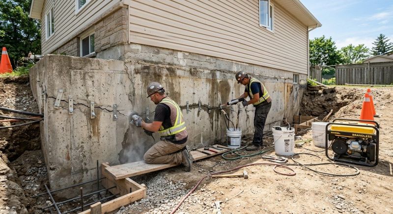Concrete Foundation Repair in Southbridge, MA