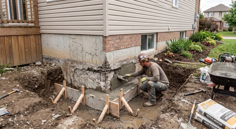 Concrete Foundation Repair in Southwick, MA
