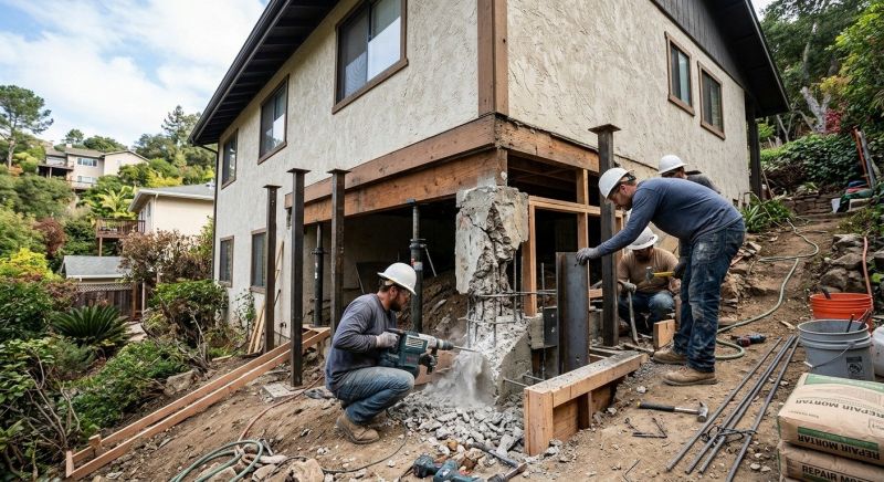 Concrete Foundation Repair in Tolland, CT