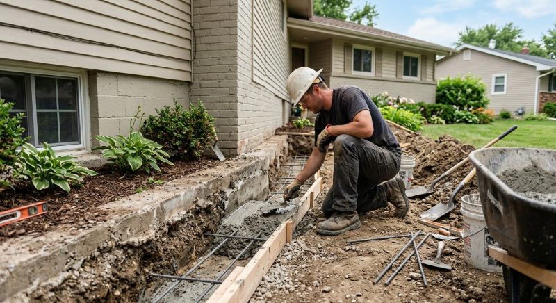 Concrete Foundation Repair in West Springfield, MA