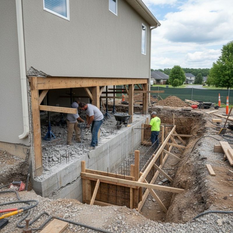Concrete Foundation Repair in Wilbraham, MA