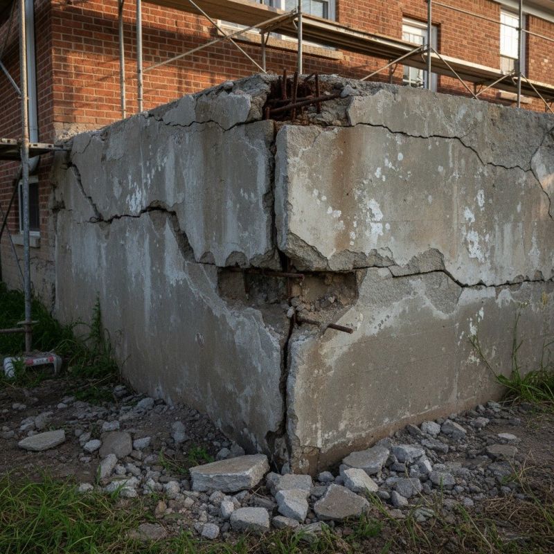 Cracked Foundation Repair in North Canton, CT