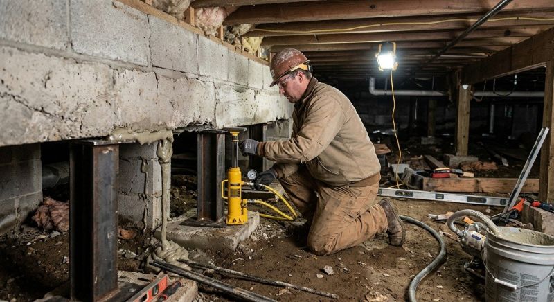 Crawlspace Foundation Repair in Ludlow, MA
