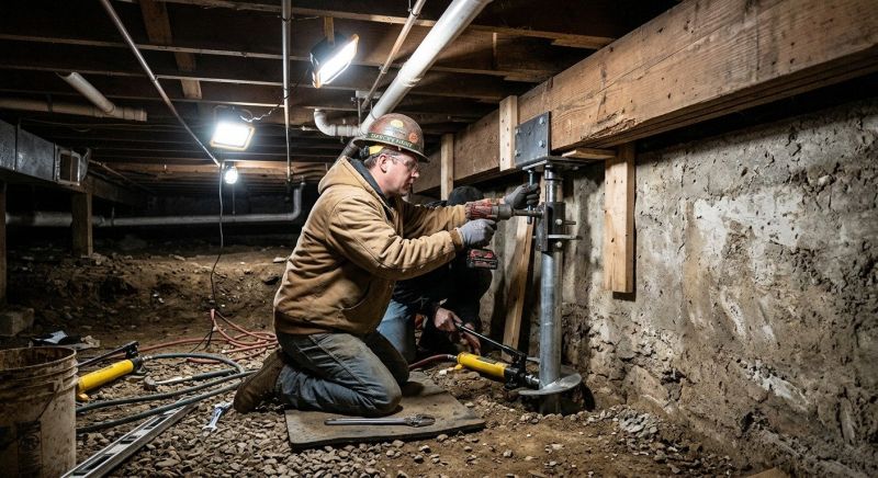 Crawlspace Foundation Repair in Suffield, CT