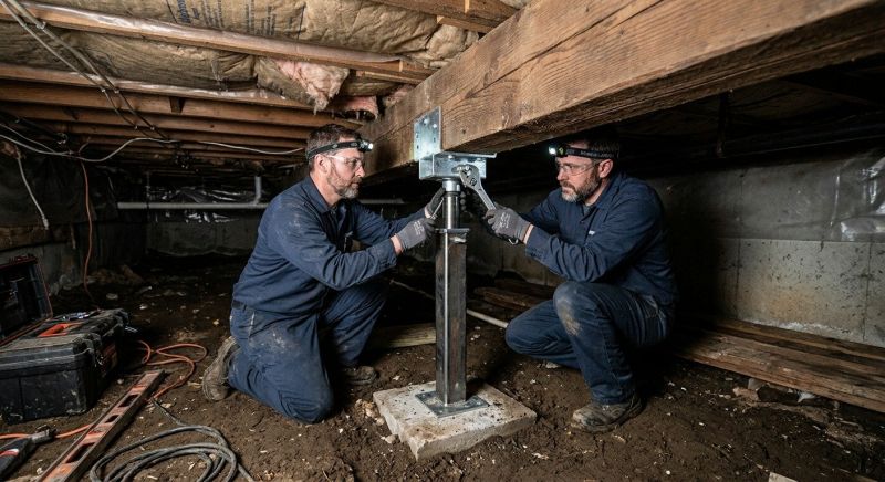 Crawlspace Foundation Repair in Vernon Rockville, CT