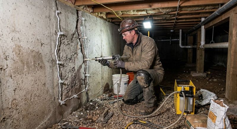 Crawlspace Foundation Repair in Willimantic, CT