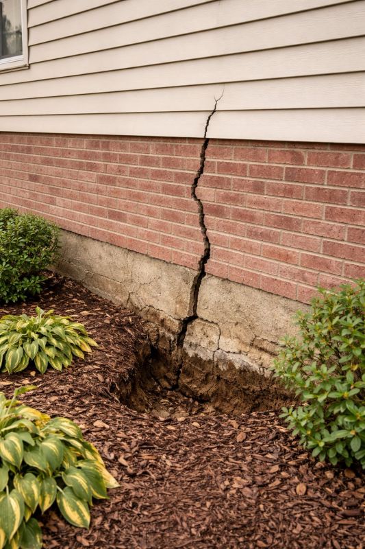 Foundation Crack Repair in Suffield, CT