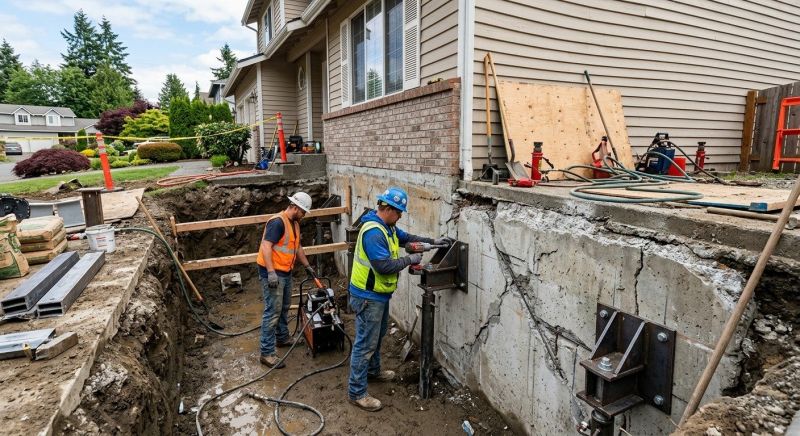 Foundation Damage Repair in Bloomfield, CT