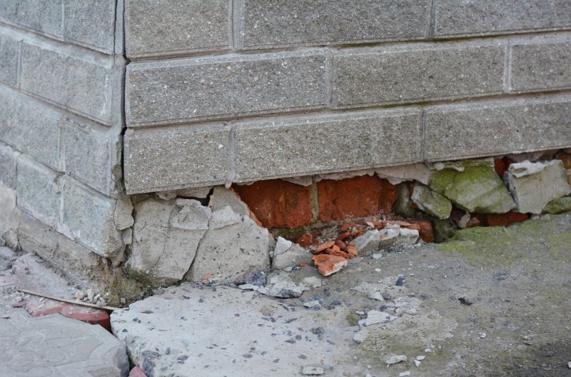 Foundation Damage Repair in East Hampton, CT