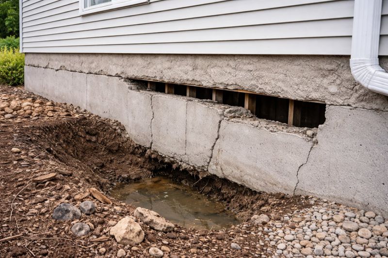 Foundation Damage Repair in Enfield, CT