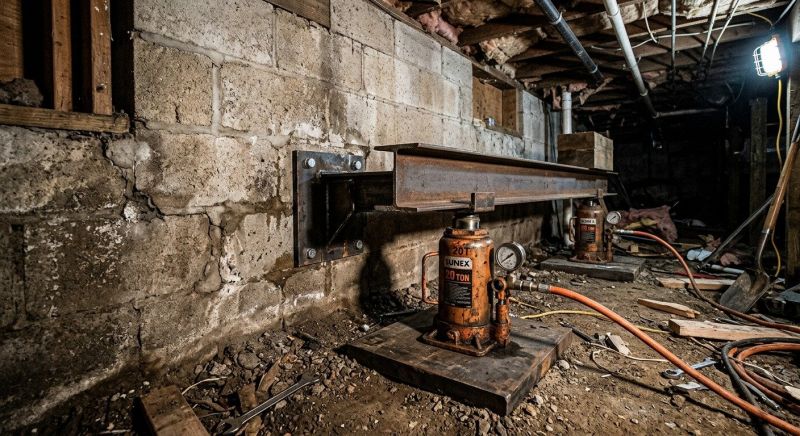 Foundation Jacking in Andover, CT