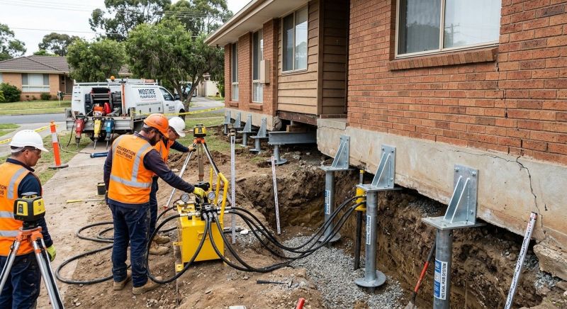 Foundation Jacking in Ellington, CT