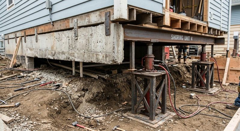 Foundation Jacking in Monson, MA