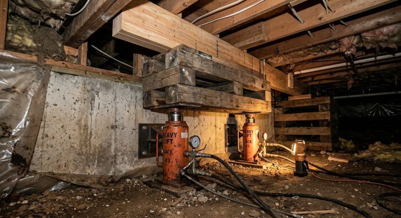 Foundation Jacking in South Hadley, MA
