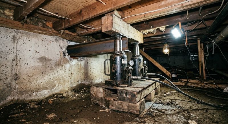 Foundation Jacking in Southwick, MA