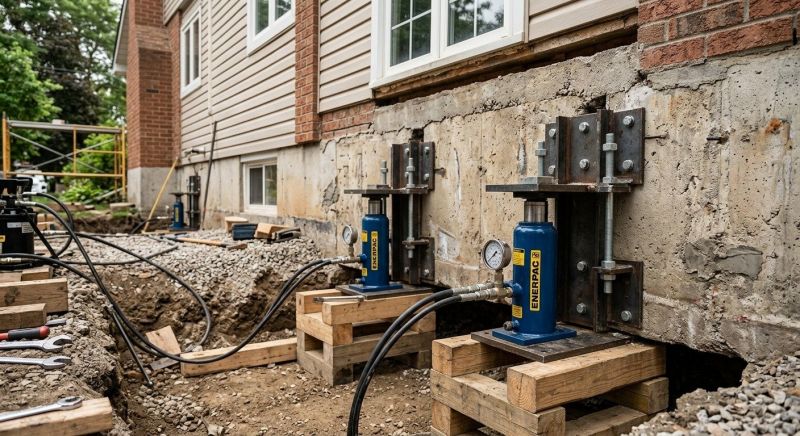 Foundation Jacking in West Hartford, CT