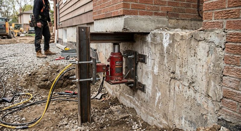 Foundation Jacking in Westfield, MA