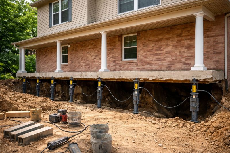 Foundation Jacking in Windsor Locks, CT