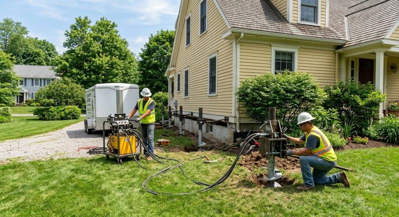 Foundation Lifting in Ludlow, MA