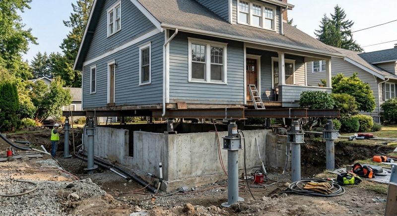 Foundation Raising in Manchester, CT