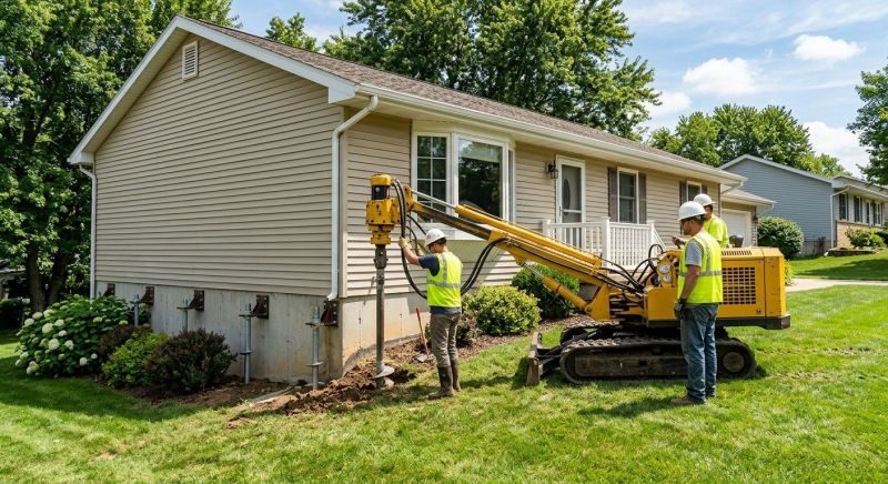 Foundation Raising in West Suffield, CT