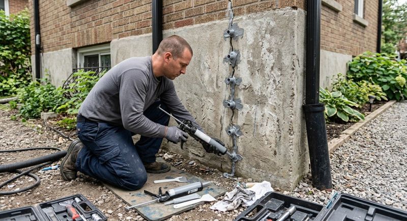 Foundation Repair in Weatogue, CT