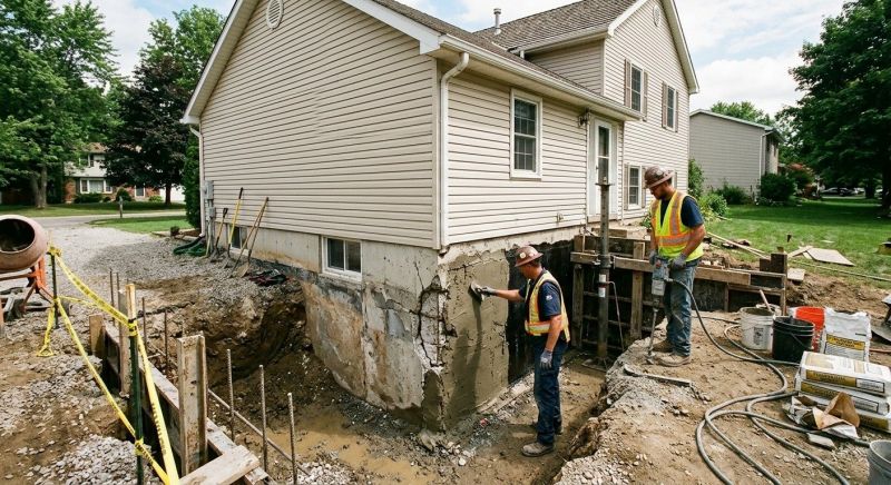Foundation Restoration in Ellington, CT