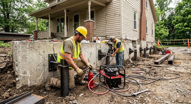Foundation Stabilizing in Brimfield, MA