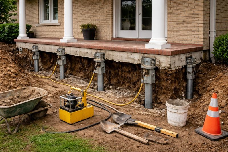 Foundation Stabilizing in Enfield, CT