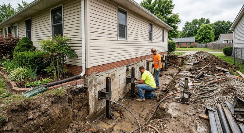 Foundation Stabilizing in Granby, CT