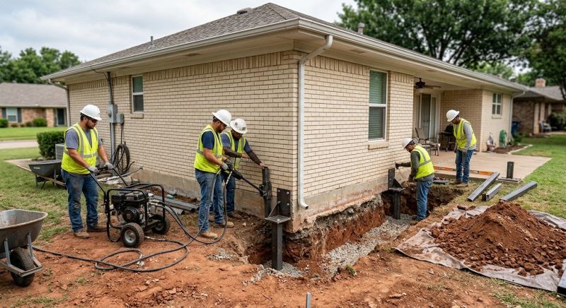 Foundation Stabilizing in New Britain, CT