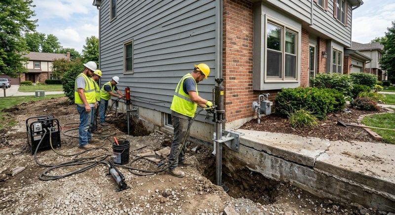 Foundation Stabilizing in Somers, CT