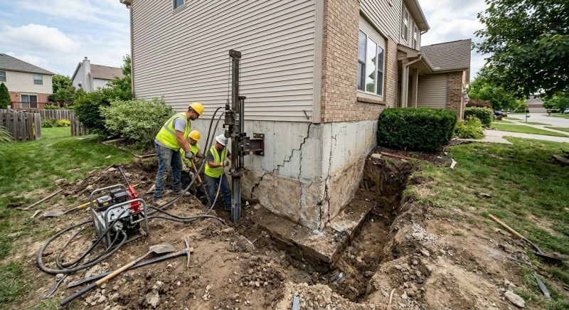 Foundation Stabilizing in Westfield, MA