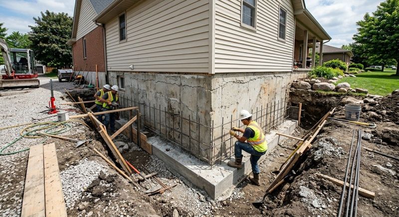 Foundation Strengthening in Ellington, CT