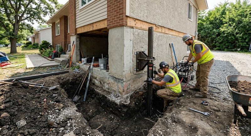 Foundation Structural Repair in Chicopee, MA