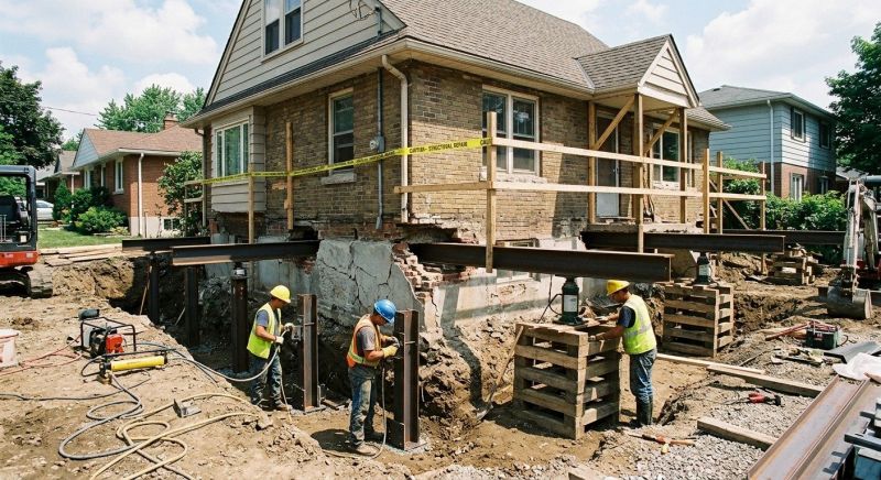 Foundation Structural Repair in Suffield, CT