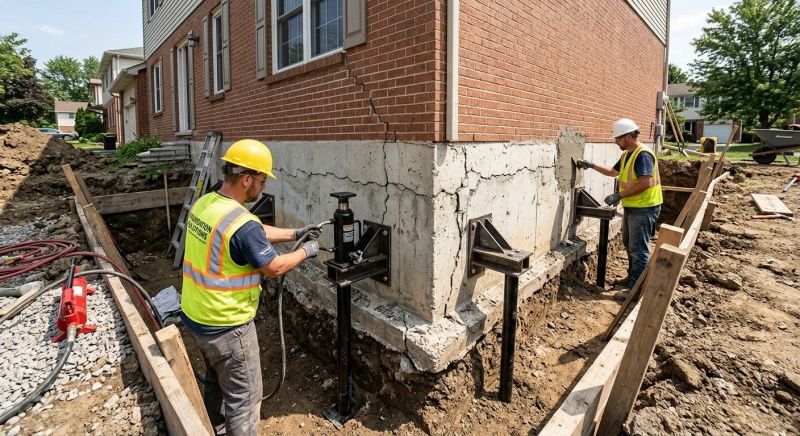 Foundation Structural Repair in Woodstock, CT